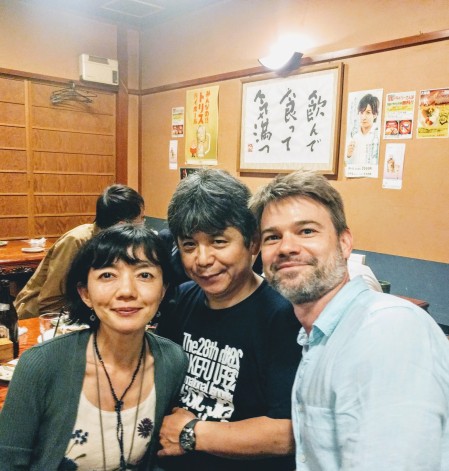 With Toshio Hosokawa and Noriko Miura